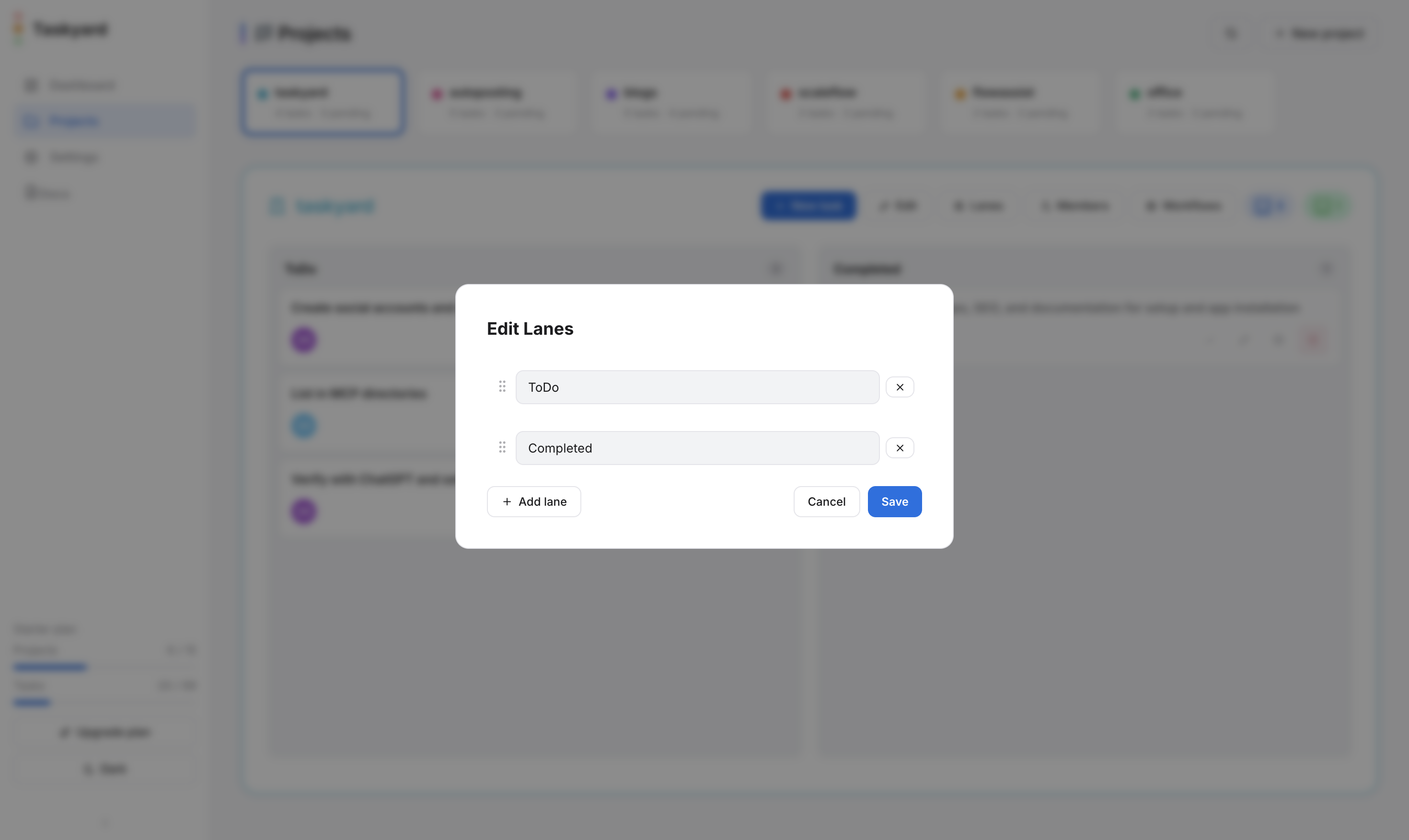 Task with reminders